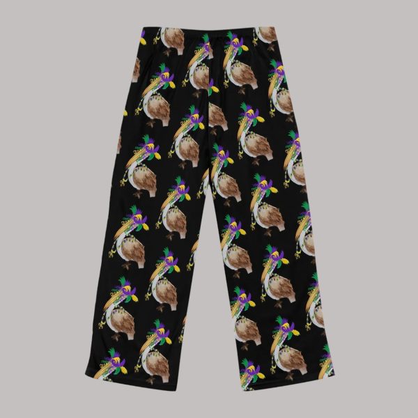 Mardi Gras Pelicans Pajama Pants