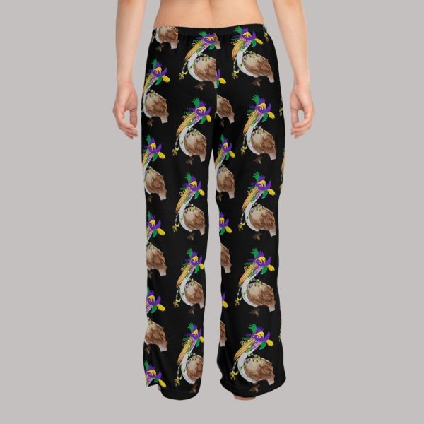 Mardi Gras Pelicans Pajama Pants