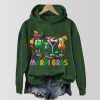 Mardi Gras Wine Glas Casual Hoodie