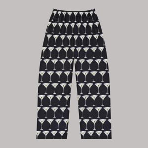 Martini Cocktails Pajama Pants