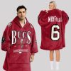 Mayfield 6 Tampa Bay Football Unisex Blanket Hoodie1