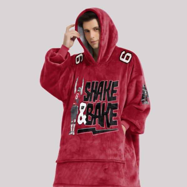 Mayfield Shake And Bake Buccaneers Football Unisex Blanket Hoodie4