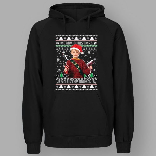 Merry Christmas Ya Filthy Animal Kevin McCallister Home Alone Shirt