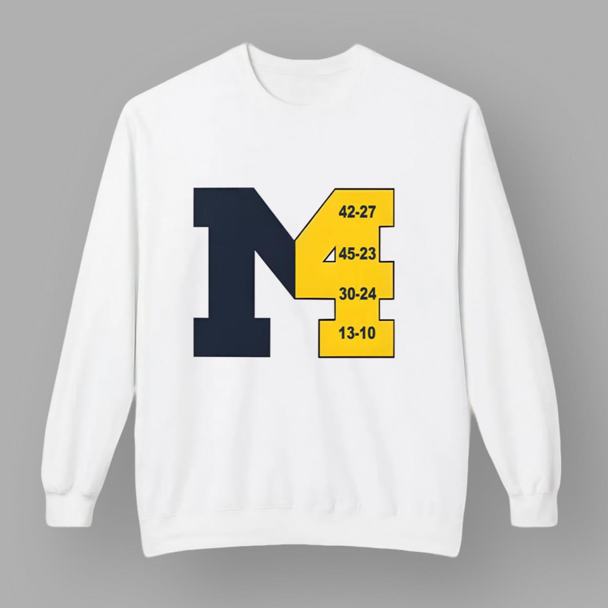 Michigan 4th Straight Victory T Shirt