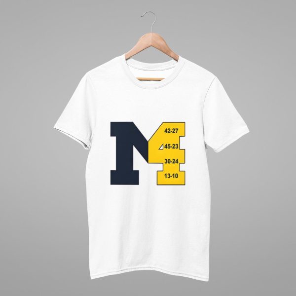 Michigan 4th Straight Victory T Shirt