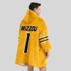 Mizzou 1 Missouri Football Unisex Blanket Hoodie4