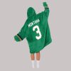 Montana 3 Notre Dame Football Unisex Blanket Hoodie