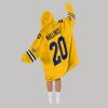 Mullings 20 Michigan Football Unisex Blanket Hoodie4