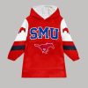 Mustangs Football Kick 'Em 'Stangs Blanket Hoodie