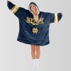 Notre Dame Football All Fight Blanket Hoodie