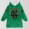 Notre Dame Football They Not Like Us Unisex Blanket Hoodie