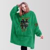 Notre Dame Football They Not Like Us Unisex Blanket Hoodie