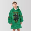 Notre Dame Football They Not Like Us Unisex Blanket Hoodie