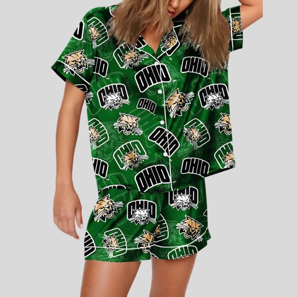 Ohio Mascot Print Pajama Set