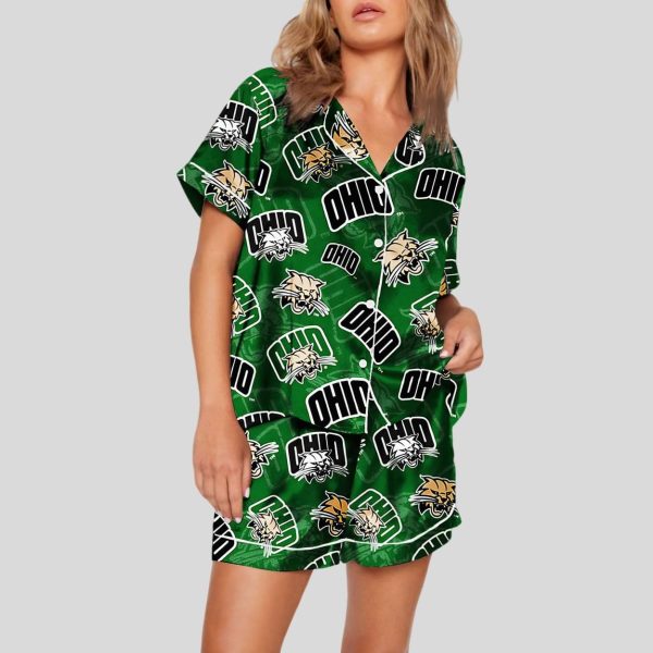 Ohio Mascot Print Pajama Set