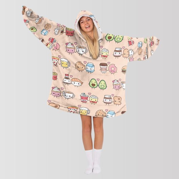 Perfect Match Kawaii Blanket Hoodie