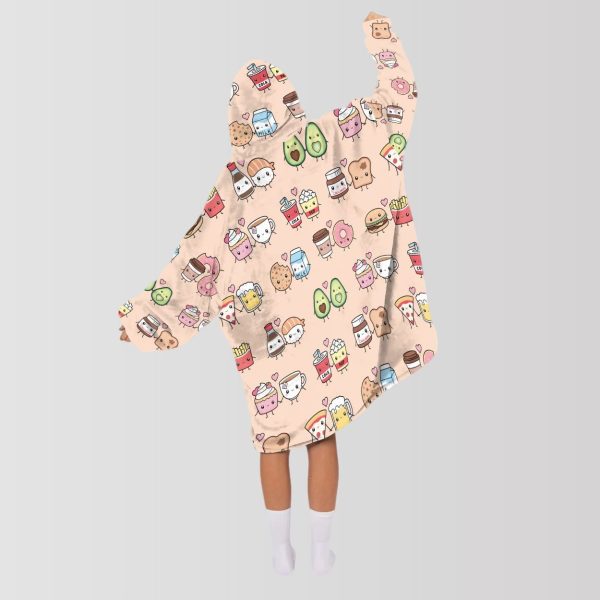 Perfect Match Kawaii Blanket Hoodie