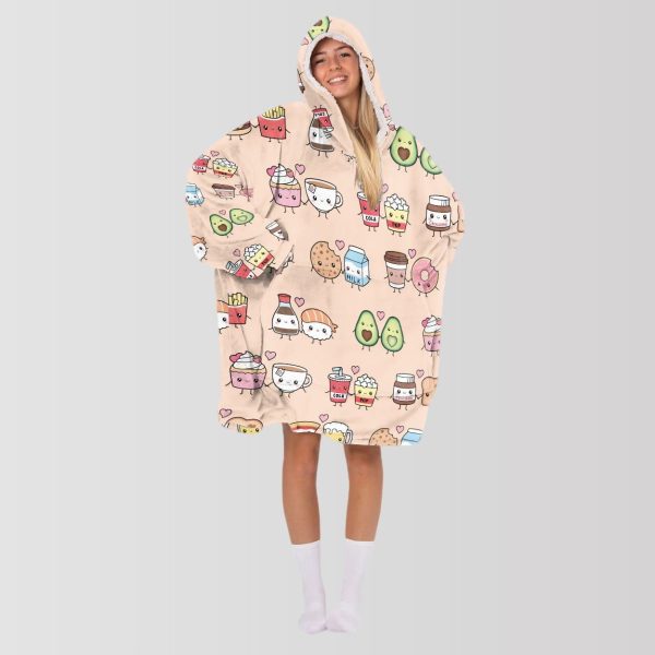 Perfect Match Kawaii Blanket Hoodie