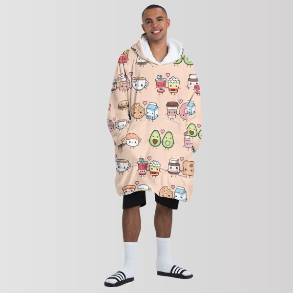 Perfect Match Kawaii Blanket Hoodie