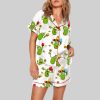 Pickleball Cartoon Pajama Set