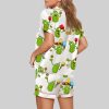 Pickleball Cartoon Pajama Set