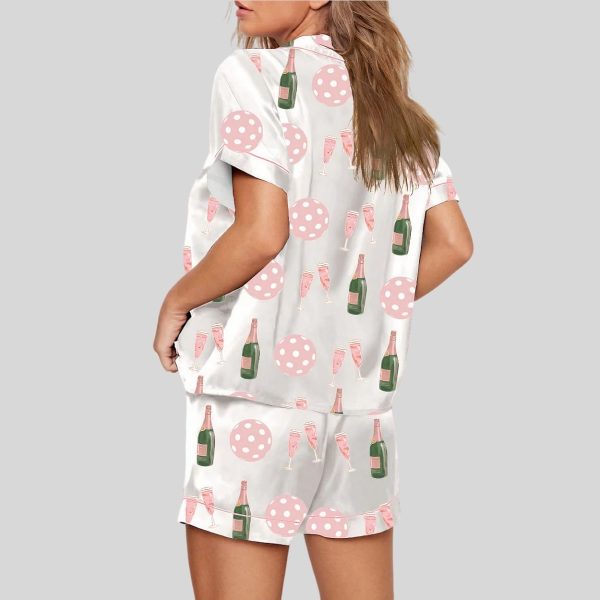 Pickleball Champagne Pajama Set