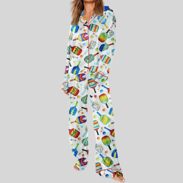 Pickleball Dink Pajama Set1