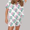 Pickleballer Satin Pajama Set