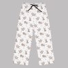 Playful Sloths in Butterfly Garden Pajama Pants