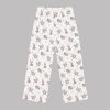 Playful Sloths in Butterfly Garden Pajama Pants