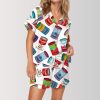 Pop Art Tomato Soup Satin Pajama Set