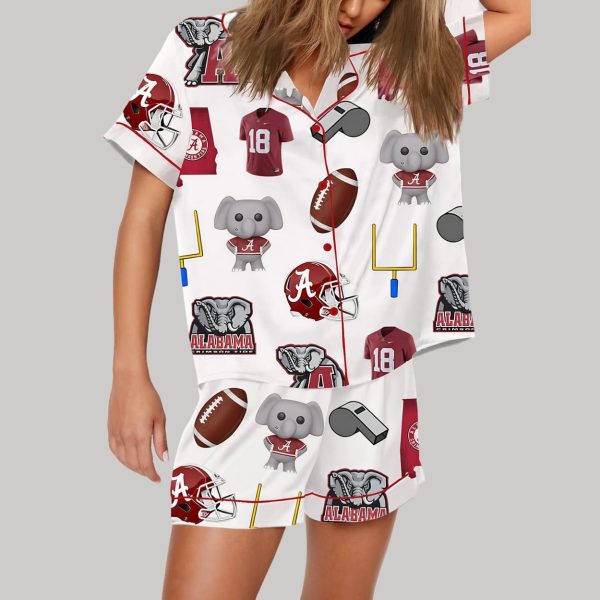 Roll Alabama Football Season Pajama Set