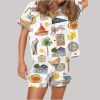 San Diego Travel Satin Pajama Set