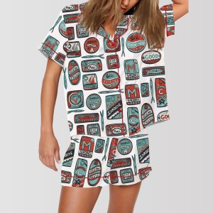 Sardine Tin Fish Pajama Set