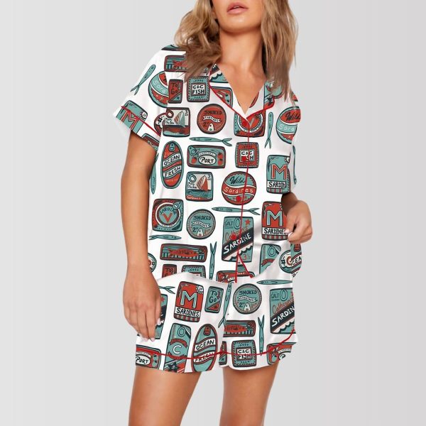 Sardine Tin Fish Pajama Set1