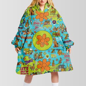 Scooby Doo Call Me Scooby Because I Can't Doo This Anymore Blanket Hoodie