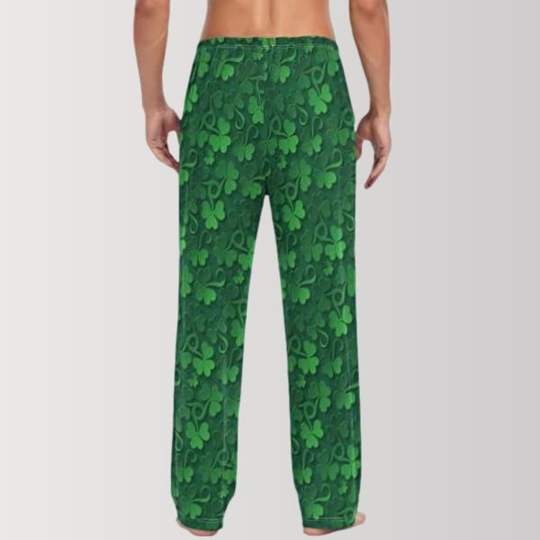 Shamrock Pattern Pajama Pants