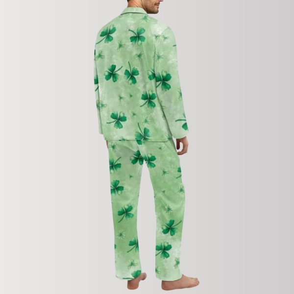 Skull Clover St. Patrick's Pajama Set