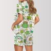 Sláinte Irish Cheer St Patricks Day Satin Pajama Set