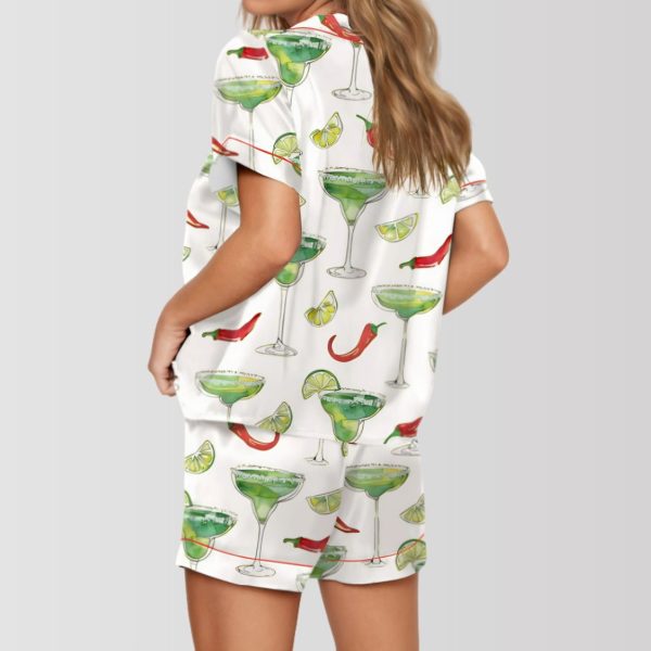 Spicy Margarita Satin Pajama Set