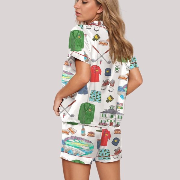 Sports Life Diary Graphic Pajama Set