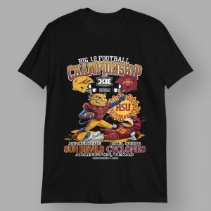 Sun Devils And Cyclones Big 12 Football Championship 2024 Shirt