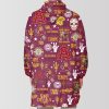 Sun Devils Christmas Unisex Blanket Hoodie