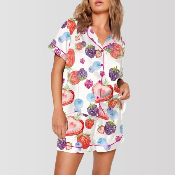 Sweet Berry Garden Dreams Pajama Set