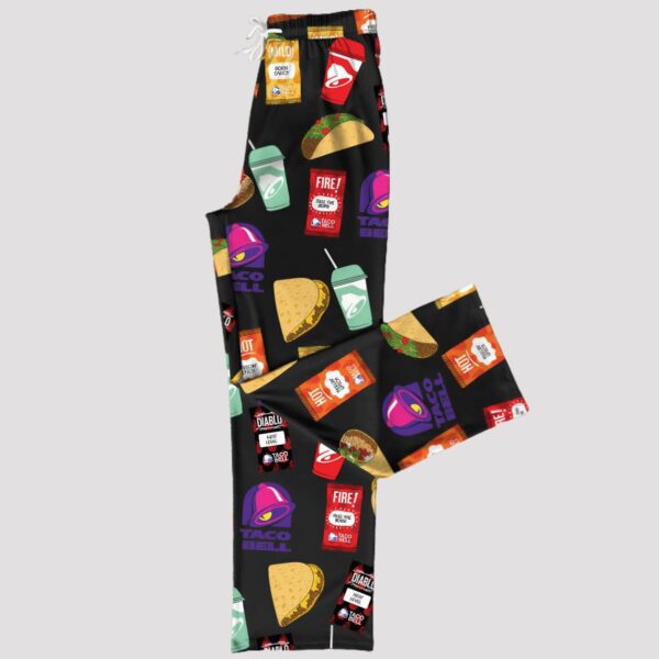 Taco Bell Drawstring Wide Leg Pants (4)