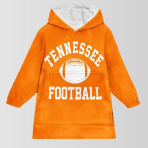 Tennessee Football Go Big Orange Blanket Hoodie