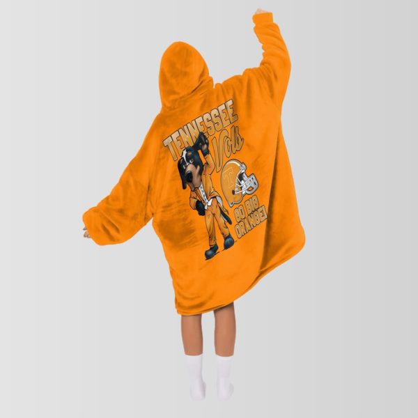 Tennessee Football Go Big Orange Blanket Hoodie