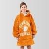 Tennessee Football Go Big Orange Blanket Hoodie