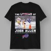 The Legend Of Josh Allen First With Pass Rush And Receiving To's In The Same Game Shirt2