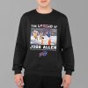 The Legend Of Josh Allen First With Pass Rush And Receiving To's In The Same Game Shirt5